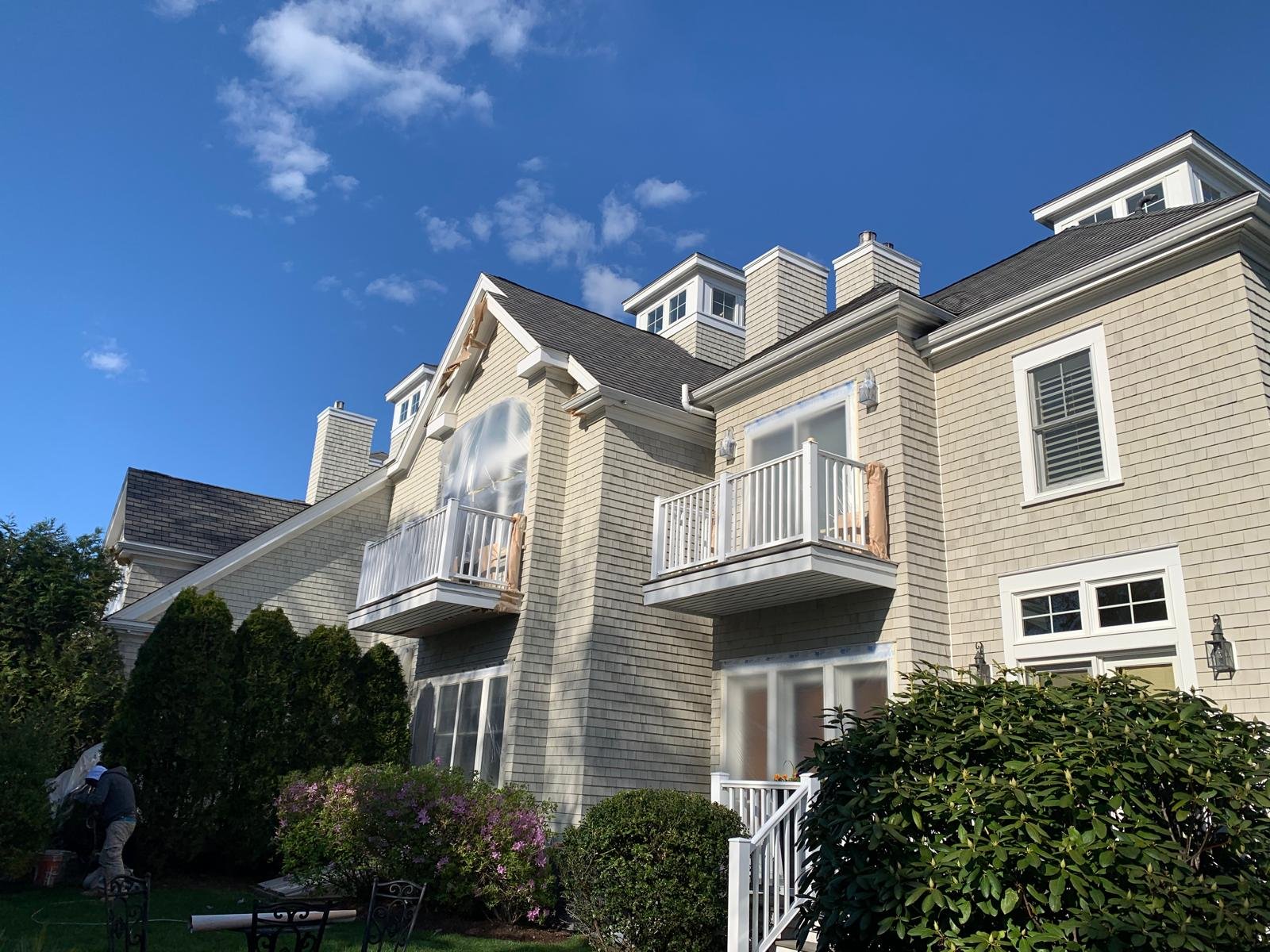 Servencios exterior painting project
